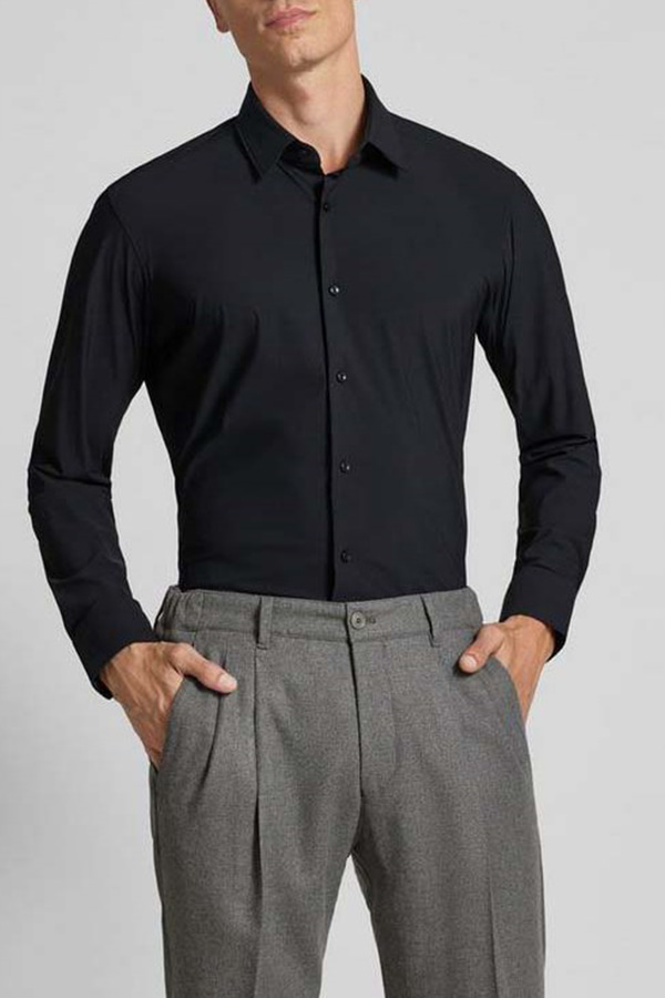 ΠΟΥΚΑΜΙΣΟ BOSS - 001 ΜΑΥΡΟ